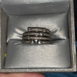 Shimmering Ocean Ring Pandora Timeless Collection